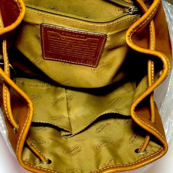 NOT FOR SALE Vintage COACH 9569 Legacy Leather Drawstring Backpack - Picture 13 of 13